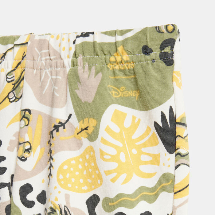 adidas Kids' Disney Lion King T-Shirt and Shorts Set (Baby and Toddler) White image number 3