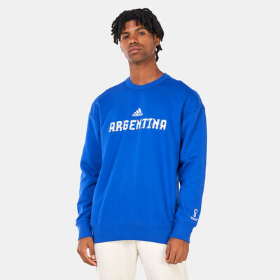 adidas Men's FIFA World Cup 2022™ Argentina Sweatshirt Blue