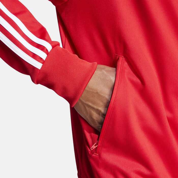 adidas Originals Men's Adicolor Classics Firebird Track Jacket Red adidas Originals Men's Adicolor Classics Firebird Track Jacket Red image number 4