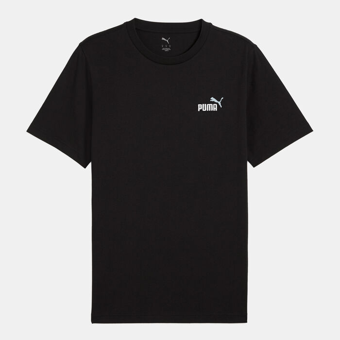 PUMA Men's ESS 2 Small No.1 Logo T-Shirt Black image number 0