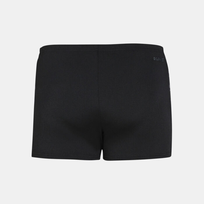 Speedo Men's Boom Logo Splice Swimming Shorts Black image number 1