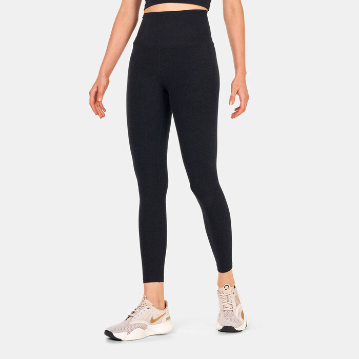 BEYOND YOGA Women's Spacedye Caught In The Midi High Waisted Leggings Black BEYOND YOGA Women's Spacedye Caught In The Midi High Waisted Leggings Black image number 0