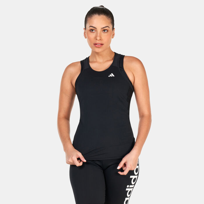 adidas Women's Own the Run Running Tank Top Black adidas Women's Own the Run Running Tank Top Black image number 0