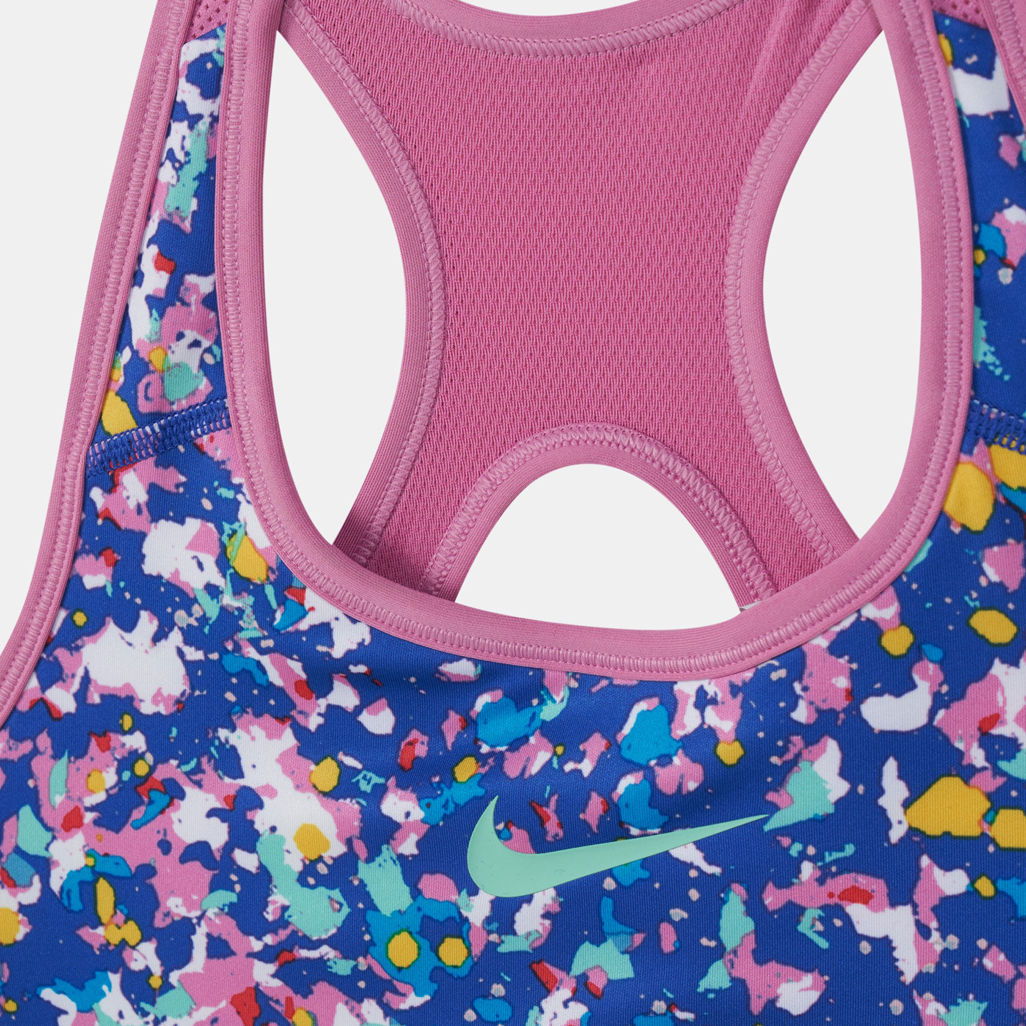 Nike pro splatter bra sale