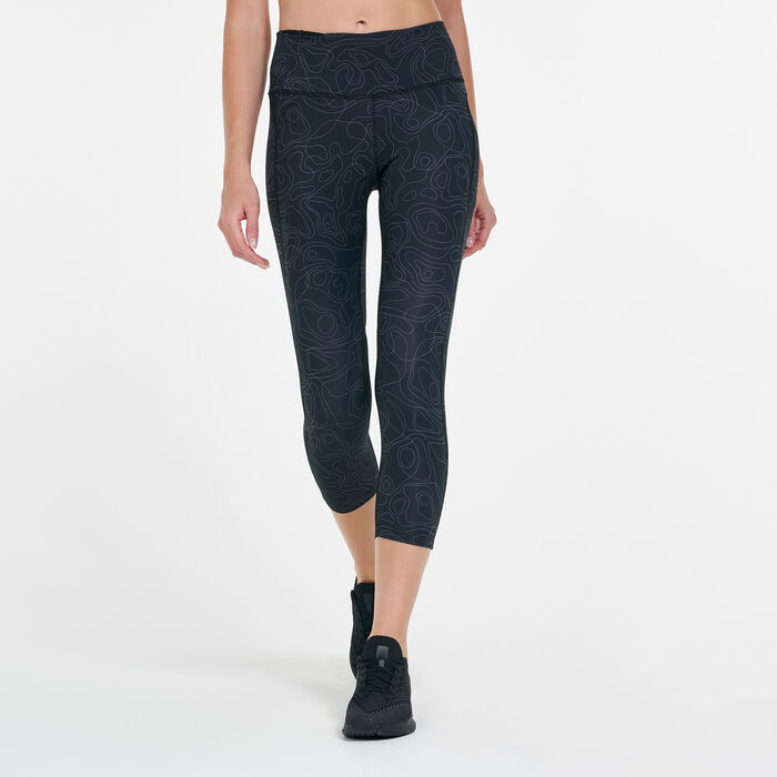 Nike Women's Run Division Fast Cropped Leggings Pink Nike Women's Run Division Fast Cropped Leggings Pink image number 0