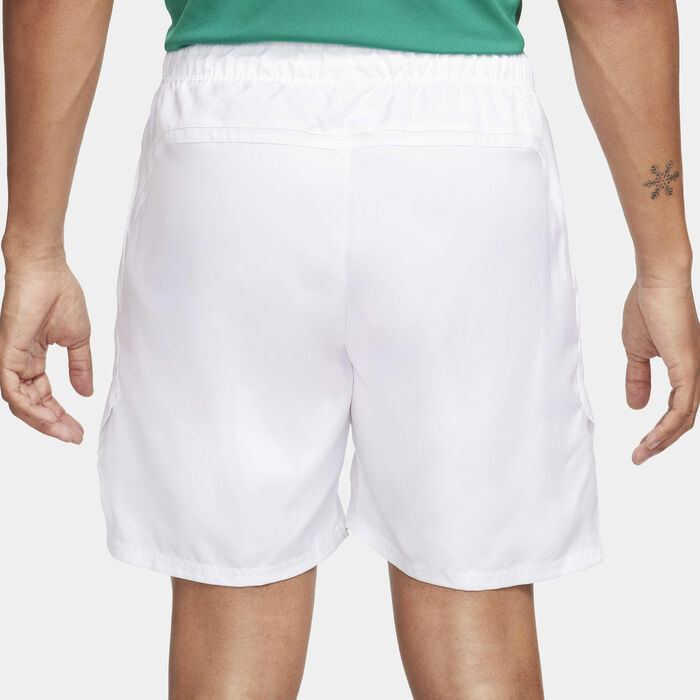 Nike Men's Court Victory Dri-FIT Tennis Shorts White Nike Men's Court Victory Dri-FIT Tennis Shorts White image number 2