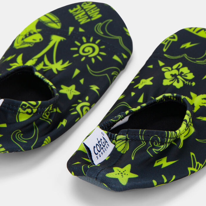 COEGA Kids' Pool and Beach Slip-On Shoes Black COEGA Kids' Pool and Beach Slip-On Shoes Black image number 2