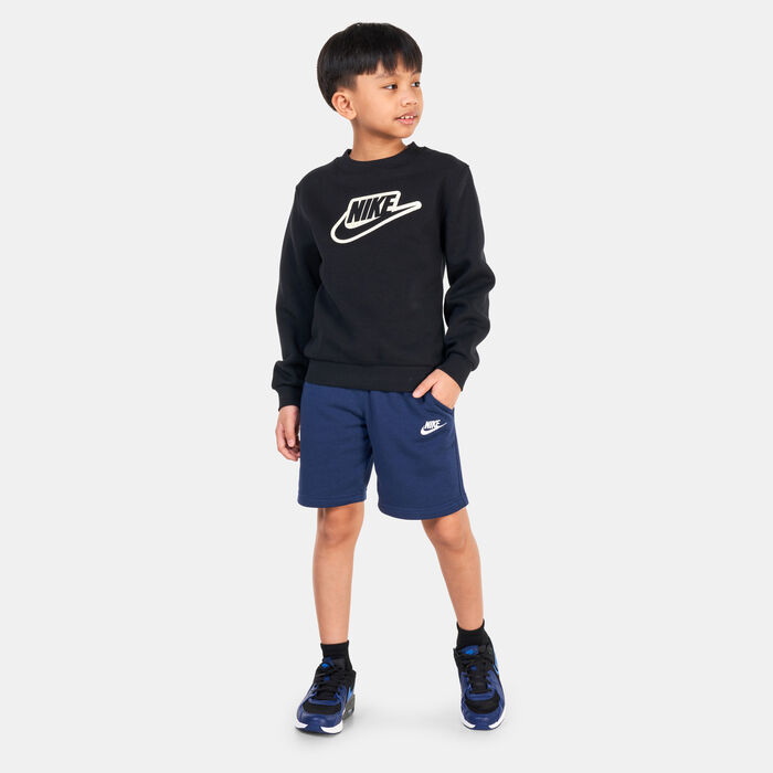 Nike Kids' Sportswear Club Fleece Shorts Blue image number 2
