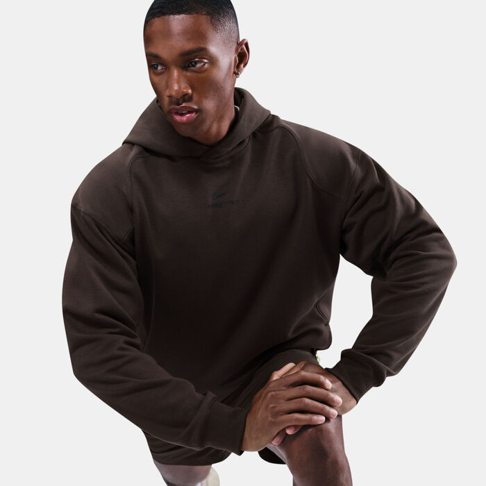 Nike Men's Pro Dri-FIT Training Hoodie Brown Nike Men's Pro Dri-FIT Training Hoodie Brown image number 5