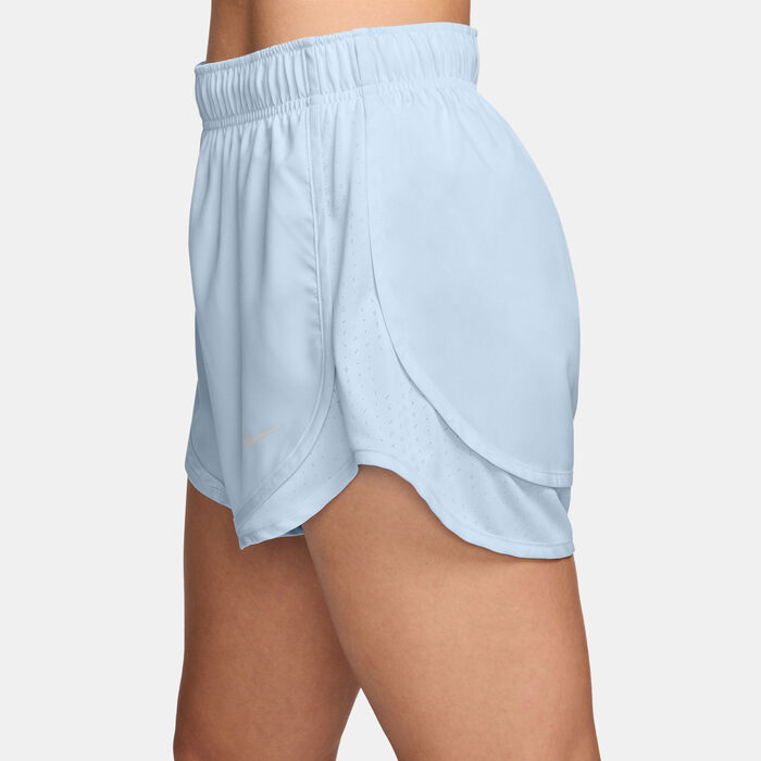 Nike Women's Dri-FIT Tempo Running Shorts Blue Nike Women's Dri-FIT Tempo Running Shorts Blue image number 2