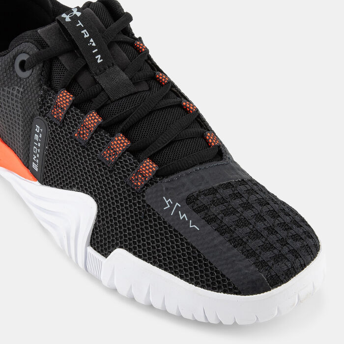 Under Armour Men's Reign 6 Training Shoes Black Under Armour Men's Reign 6 Training Shoes Black image number 4