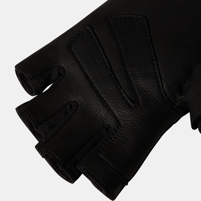 The North Face Amp Fingerless Gloves Black The North Face Amp Fingerless Gloves Black image number 1