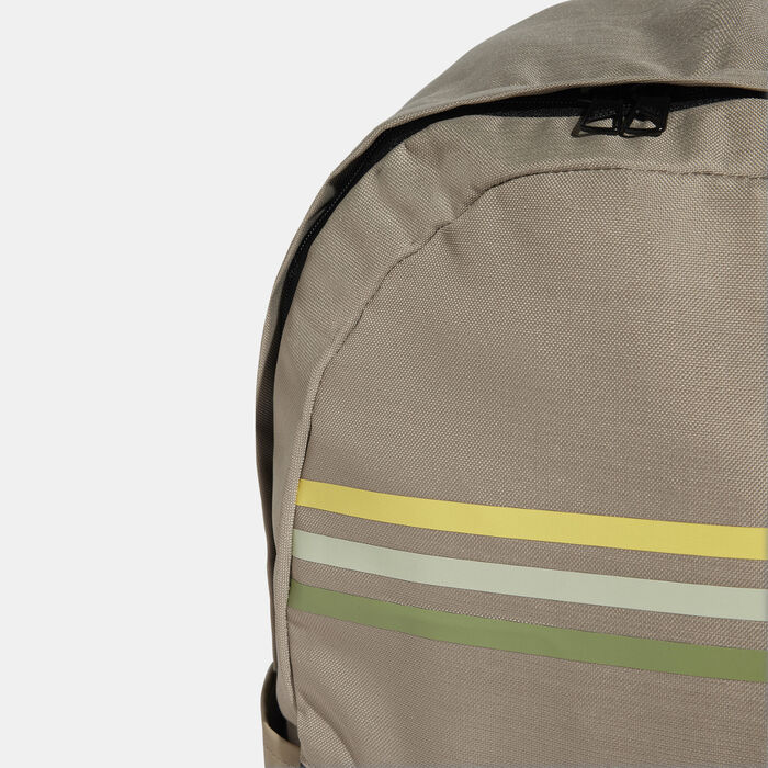 adidas Classic Horizontal 3-Stripes Backpack Beige adidas Classic Horizontal 3-Stripes Backpack Beige image number 3