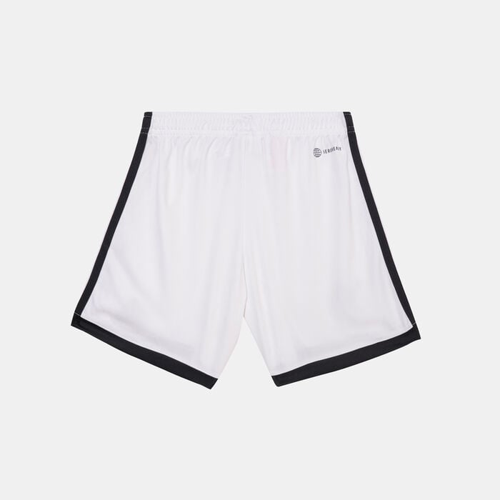 adidas Kids' Juventus Home Shorts - 2022/23 White adidas Kids' Juventus Home Shorts - 2022/23 White image number 1