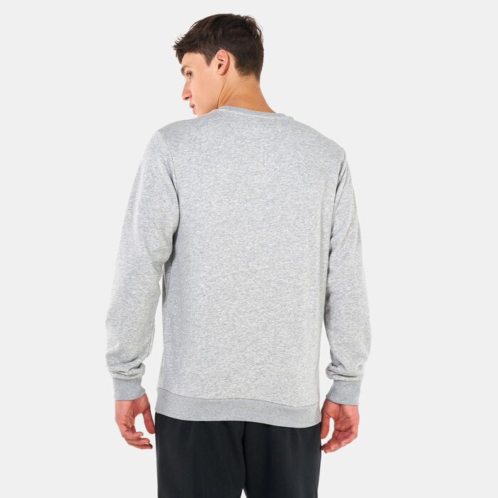 adidas Men's Essential Big Logo Sweatshirt Grey adidas Men's Essential Big Logo Sweatshirt Grey image number 1