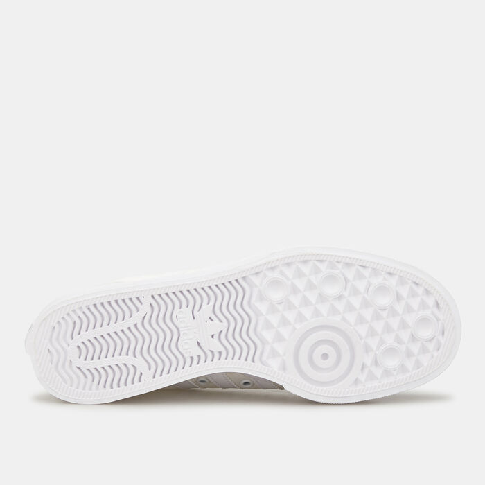 adidas Originals Women's Nizza Platform Shoe White image number 3