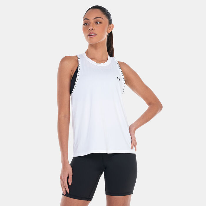 Under Armour Women's Knockout Training Tank Top White image number 0