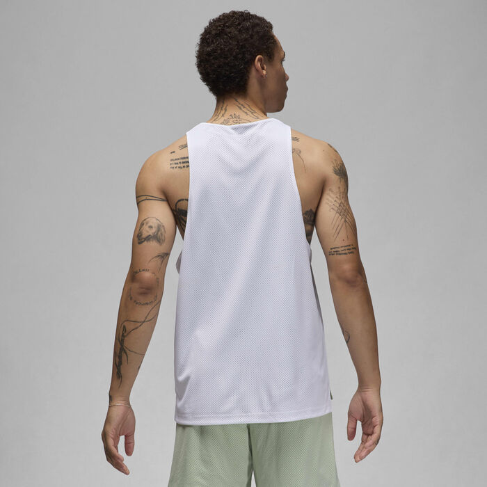 Jordan Men's Flight MVP Reversible Mesh Jersey White image number 1