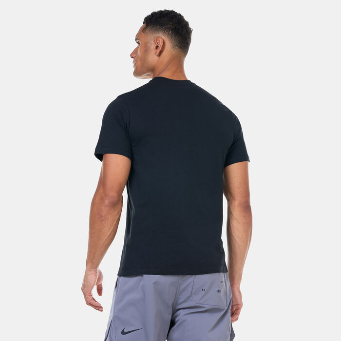 Nike Men's Sportswear Air Printed T-Shirt Black Nike Men's Sportswear Air Printed T-Shirt Black image number 1