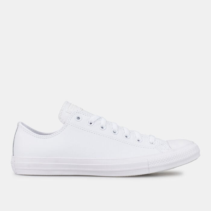 Converse Chuck Taylor All Star Mono Leather Unisex Shoe White Converse Chuck Taylor All Star Mono Leather Unisex Shoe White image number 0