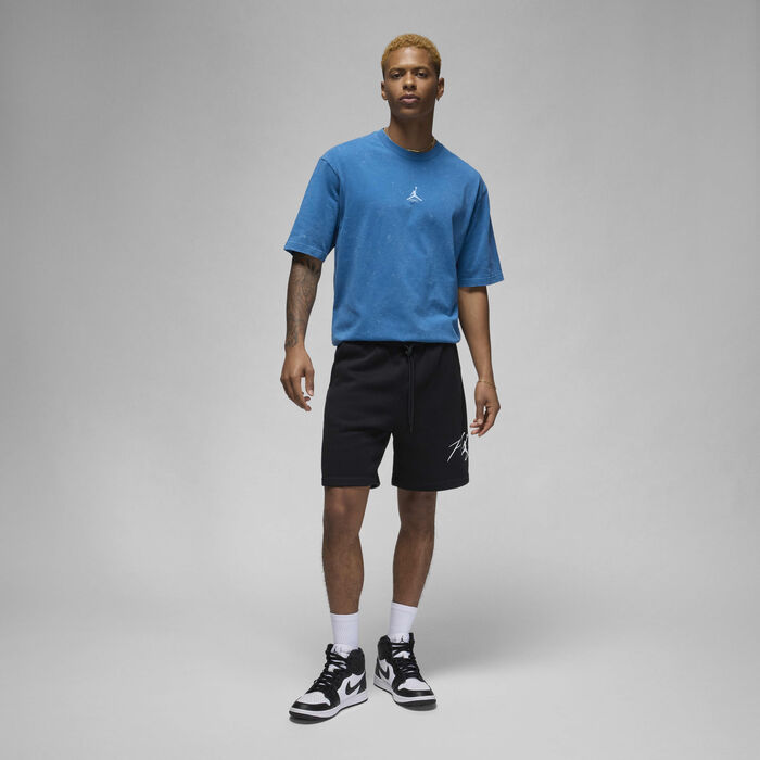 Jordan Flight Essentials Men's T-Shirt Blue Jordan Flight Essentials Men's T-Shirt Blue image number 3