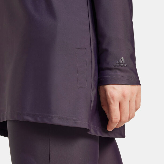 adidas Women's Padded Full Cover Wear 3-Piece Swiming Set Black image number 3