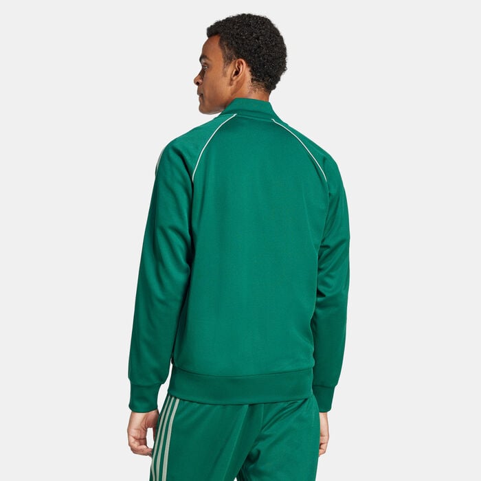 adidas Originals Men's Adicolor Classics SST Track Jacket Green adidas Originals Men's Adicolor Classics SST Track Jacket Green image number 1