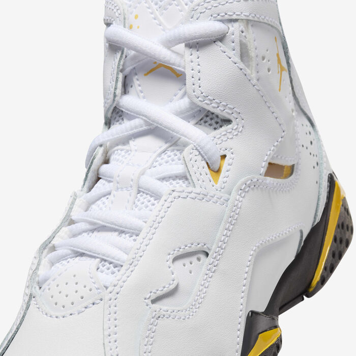 Jordan Kids' True Flight Shoes White Jordan Kids' True Flight Shoes White image number 6