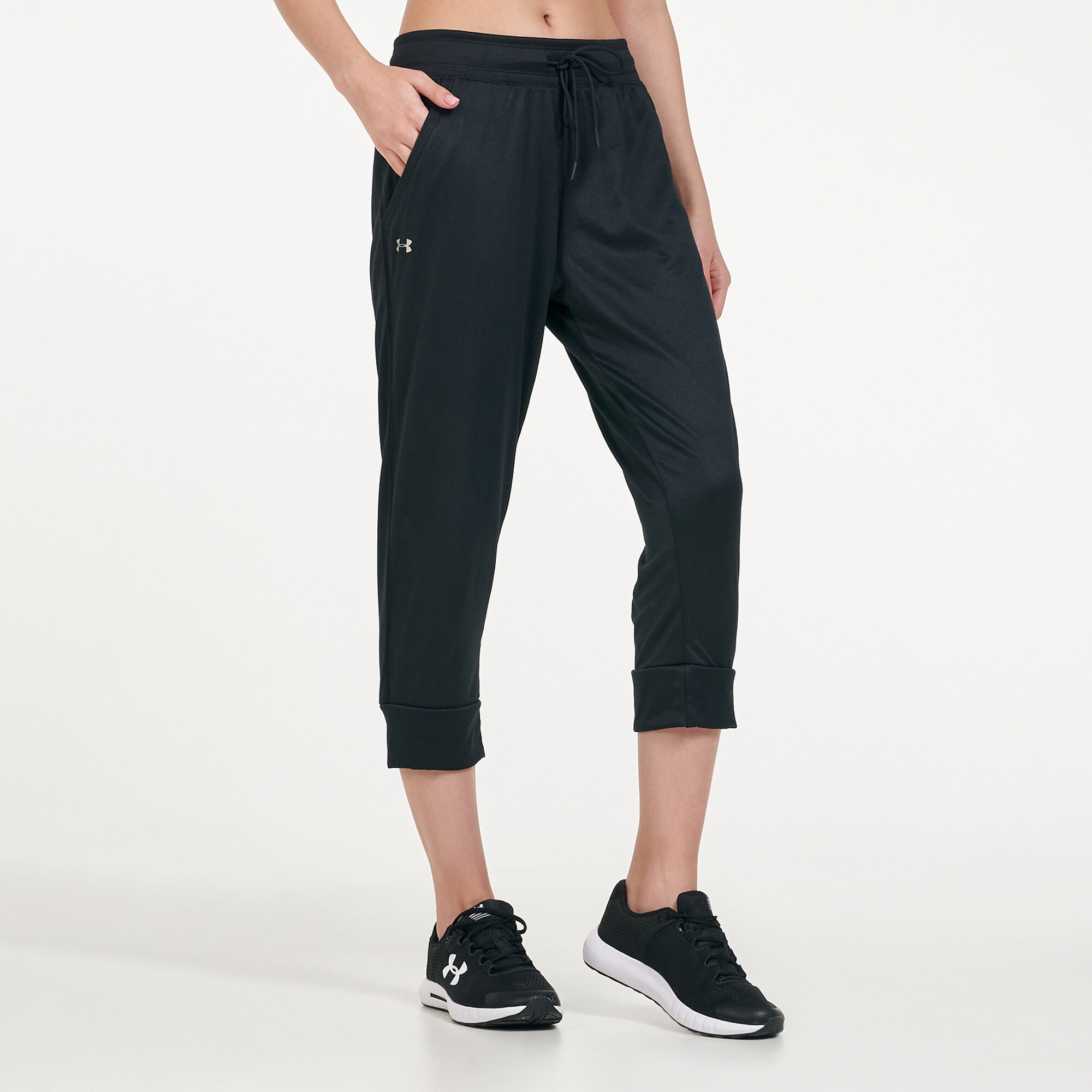 Under armour capris clearance discount