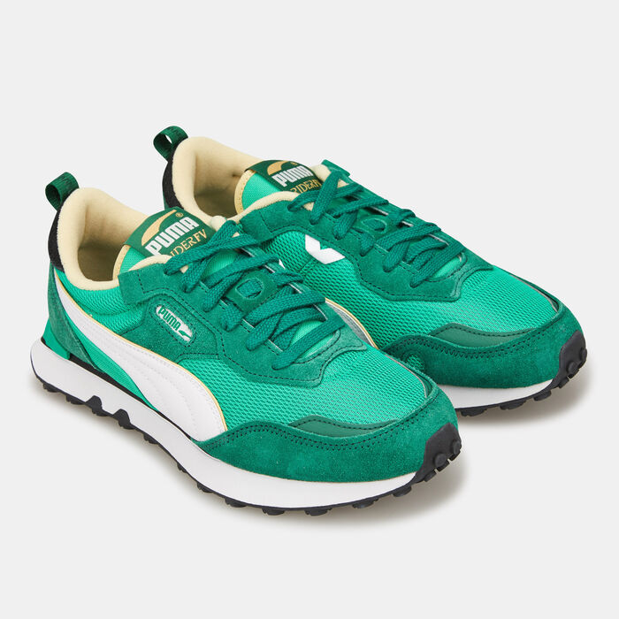 PUMA Men's Rider FV Retro Rewind Shoe Green image number 1