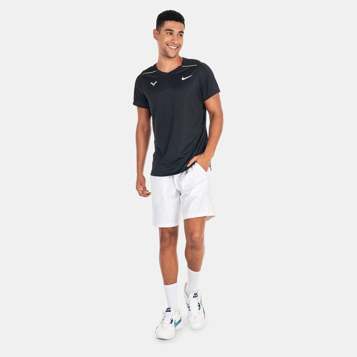 Nike Men's Court Dri-FIT Rafa Challenger Tennis Top Black Nike Men's Court Dri-FIT Rafa Challenger Tennis Top Black image number 2