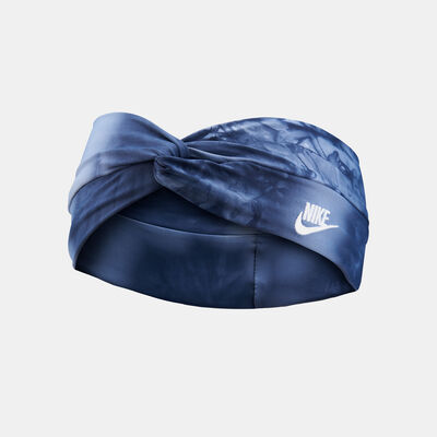 Nike Women's Twist Knot Headband Blue Nike Women's Twist Knot Headband Blue