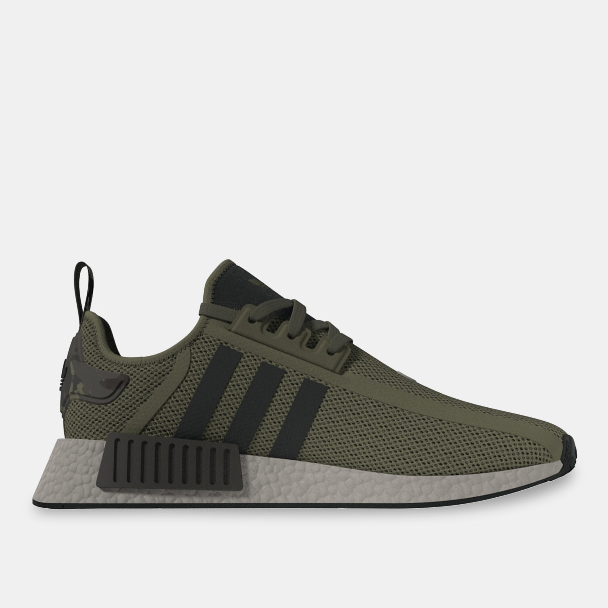 Originals men's on sale nmd_r1 shoes green