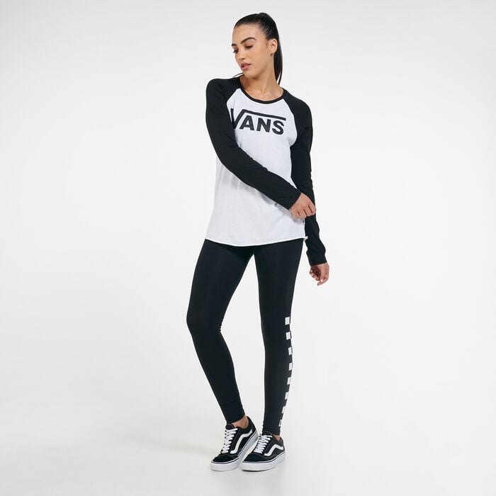 Vans Women's Flying V T-Shirt White Vans Women's Flying V T-Shirt White image number 2