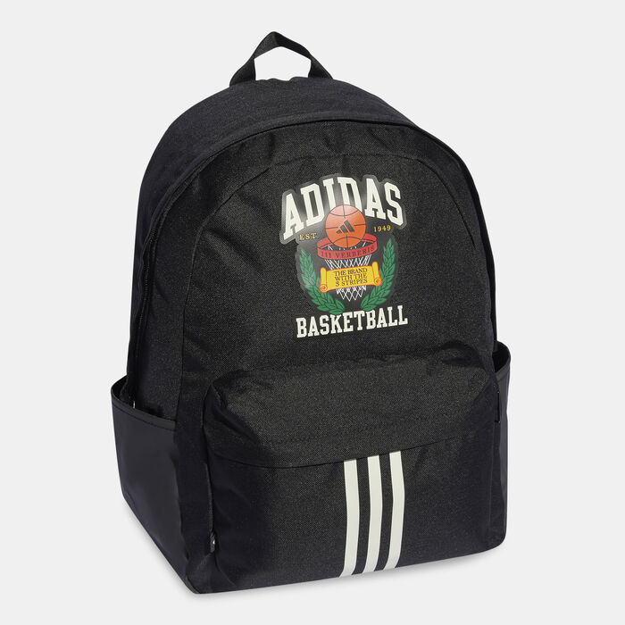 adidas Men's Hoops Backpack Black adidas Men's Hoops Backpack Black image number 1