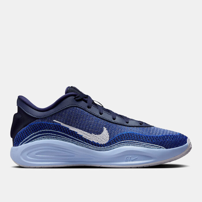 Nike Men's G.T. Hustle Academy Basketball Shoes Blue Nike Men's G.T. Hustle Academy Basketball Shoes Blue image number 0