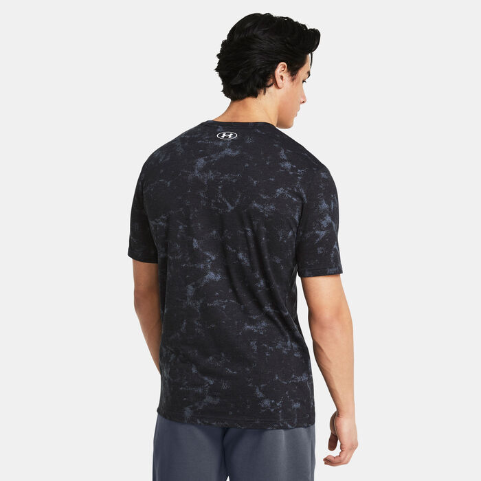 Under Armour Men's Project Rock Printed Graphic T-Shirt Black Under Armour Men's Project Rock Printed Graphic T-Shirt Black image number 1