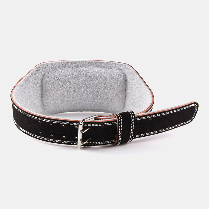 GoFit 6-inch Padded Leather Weightlifting Belt (L) Multi-Color GoFit 6-inch Padded Leather Weightlifting Belt (L) Multi-Color image number 3
