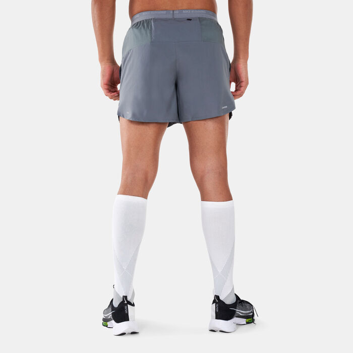 Nike Men's Stride Dri-FIT Running Shorts Grey Nike Men's Stride Dri-FIT Running Shorts Grey image number 1