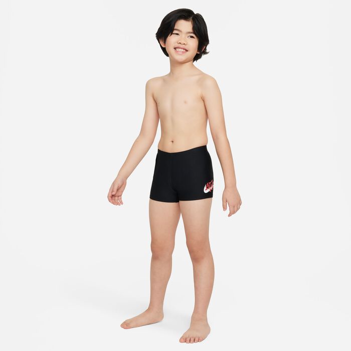 Nike Swim Kids' Swim Square-Leg Shorts Black Nike Swim Kids' Swim Square-Leg Shorts Black image number 5