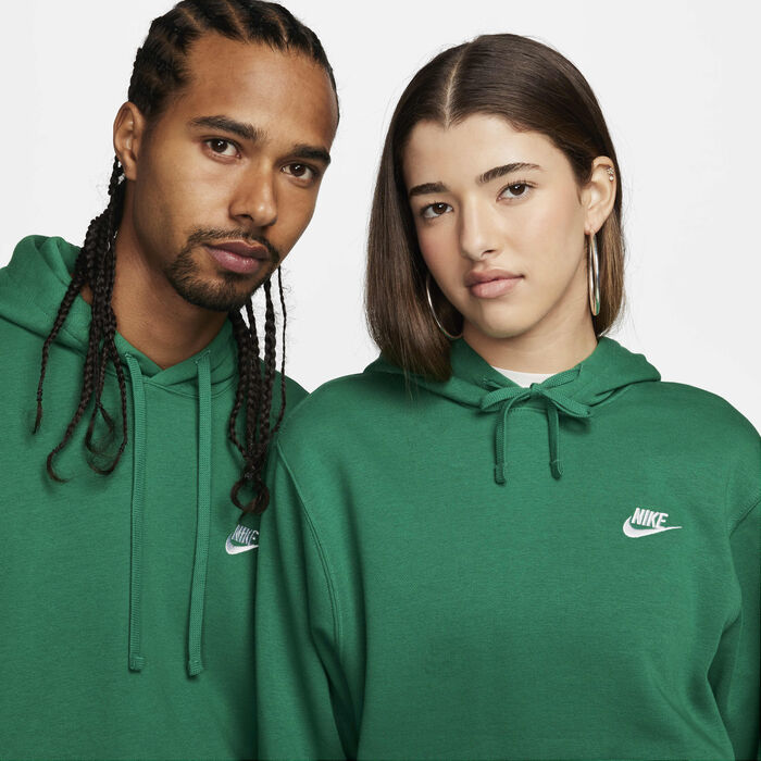 Nike Men's Sportswear Club Hoodie Green Nike Men's Sportswear Club Hoodie Green image number 2