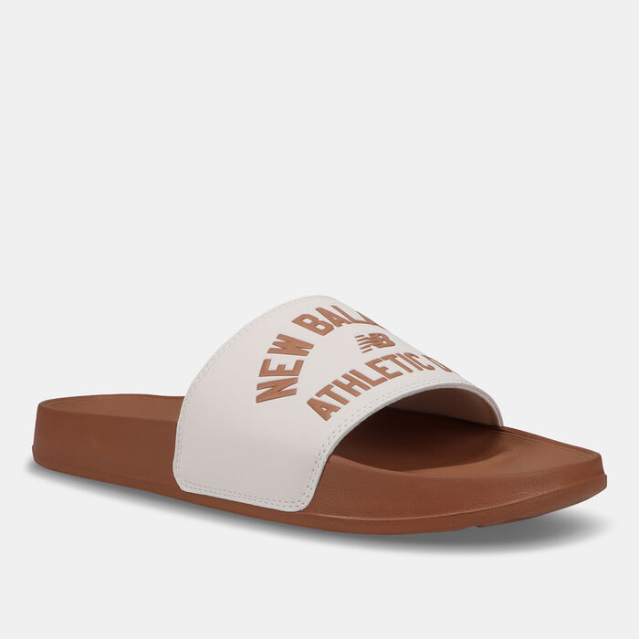 New Balance Men's 200 Heritage Slides Brown New Balance Men's 200 Heritage Slides Brown image number 1