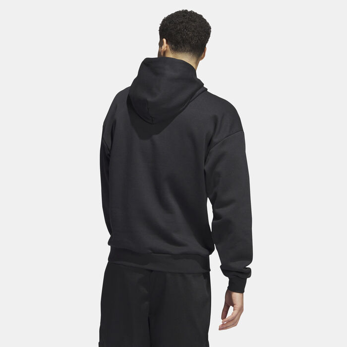 adidas Men's D.O.N. Select Hoodie Black adidas Men's D.O.N. Select Hoodie Black image number 1