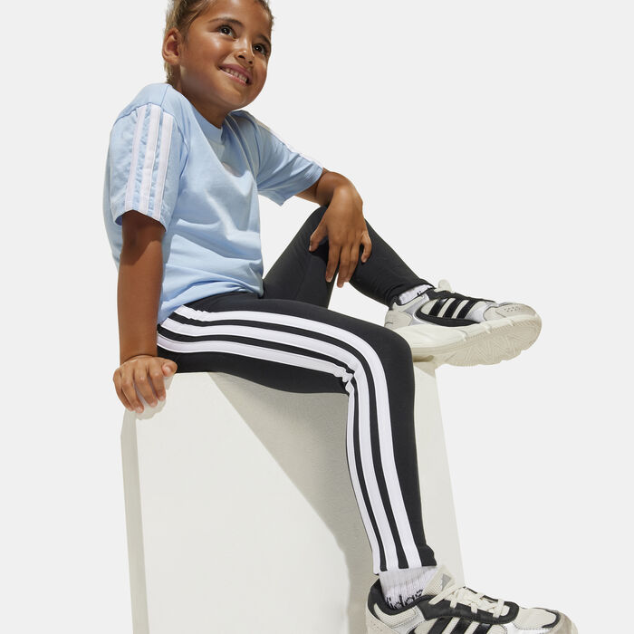 adidas Kids' Essentials Leggings Black image number 4