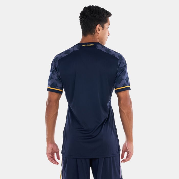 adidas Men's Real Madrid Away Jersey - 2023/24 Blue adidas Men's Real Madrid Away Jersey - 2023/24 Blue image number 1