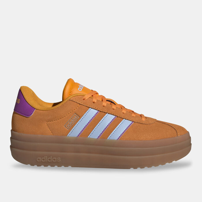 adidas Women's VL Court Bold Shoes Orange adidas Women's VL Court Bold Shoes Orange image number 0