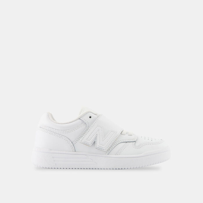 New Balance Kids' BB480 Velcro Shoes White New Balance Kids' BB480 Velcro Shoes White image number 2