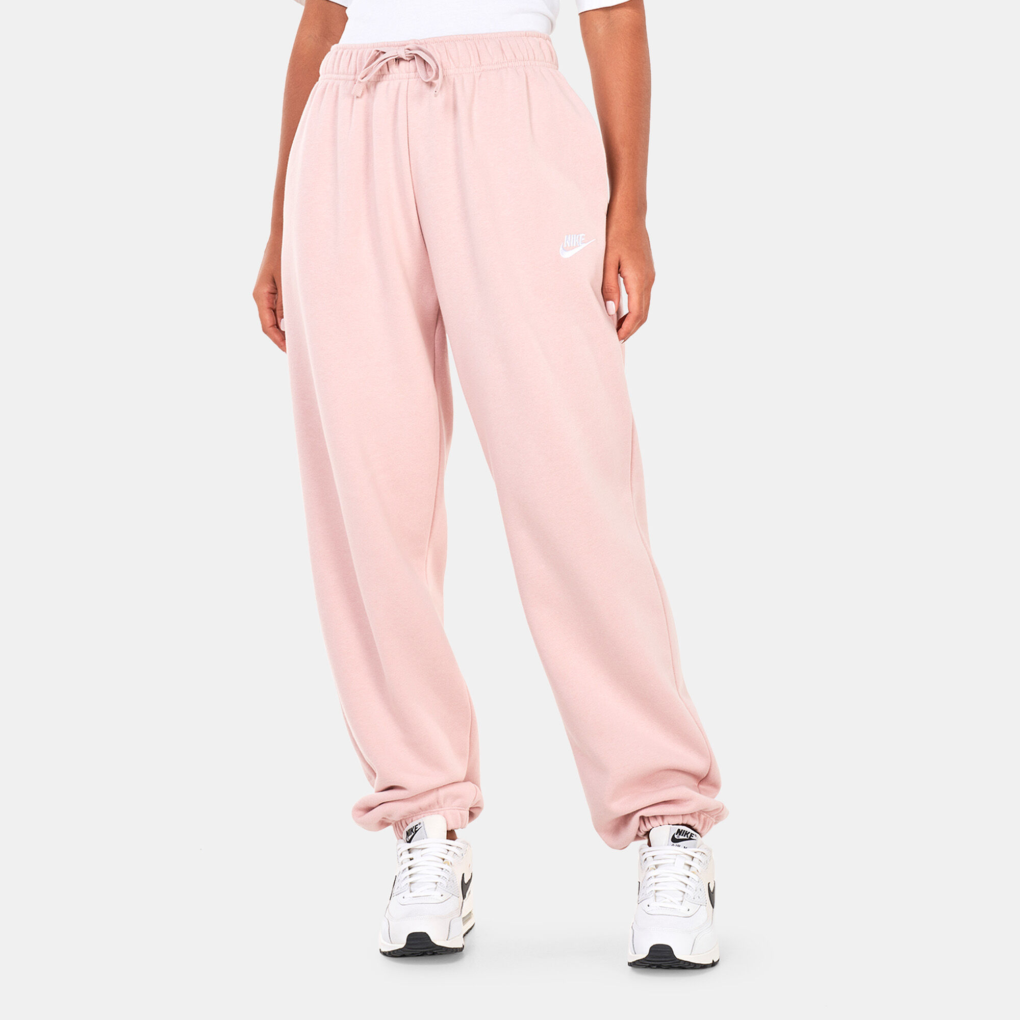 Buy Nike Women s Sportswear Club Fleece Sweatpants Pink in KSA