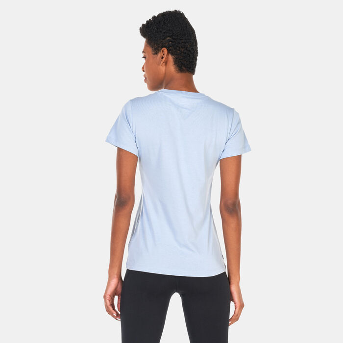 New Balance Women's Essentials Graphic Print T-Shirt Grey New Balance Women's Essentials Graphic Print T-Shirt Grey image number 1