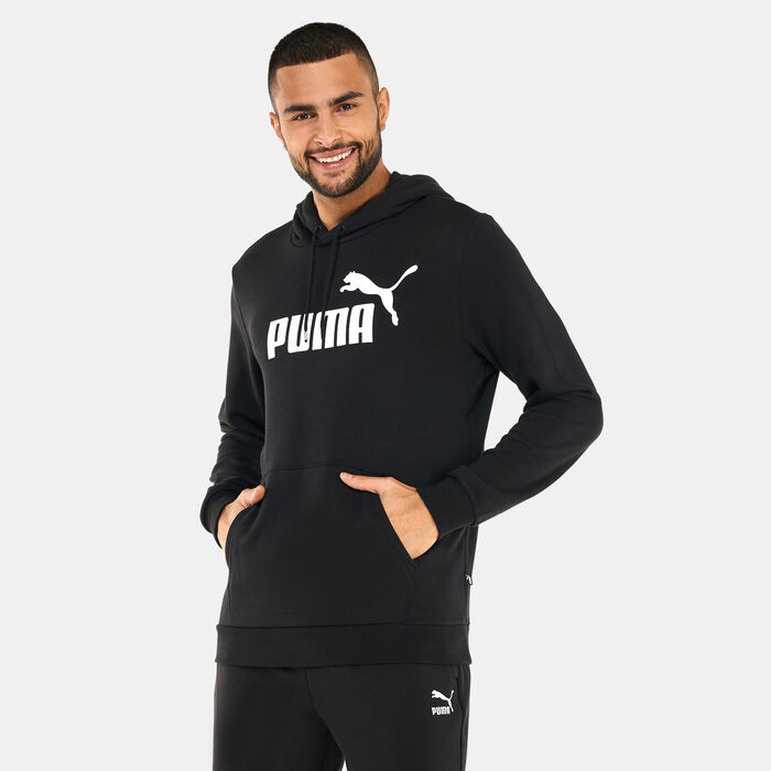 PUMA Men's ESS Big Logo Hoodie Black image number 0